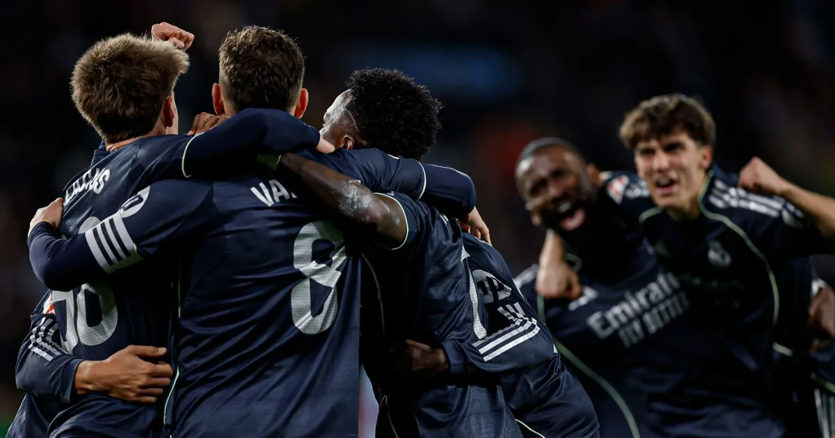 Com gol chorado, desfalcado Real Madrid bate Celta e ainda sonha com LaLiga