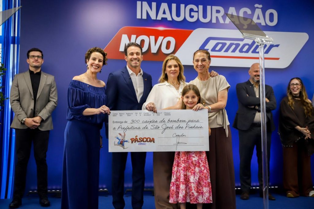 Nova unidade do Condor fortalece economia e gera cerca de 200 empregos em São José dos Pinhais
