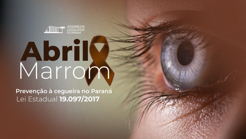 Assembleia Legislativa do Paraná | ALEP | Notícias > Campanha Abril Marrom mobiliza ações de prevenção e conscientização sobre doenças que podem levar à cegueira