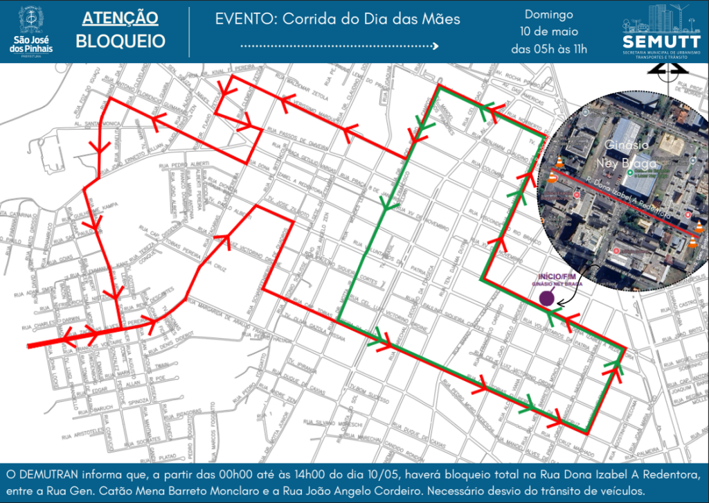 Interdições em São José dos Pinhais
