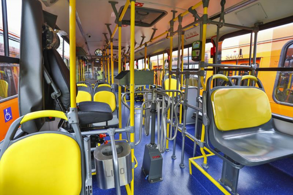 Ônibus do transporte coletivo de Curitiba – URBS