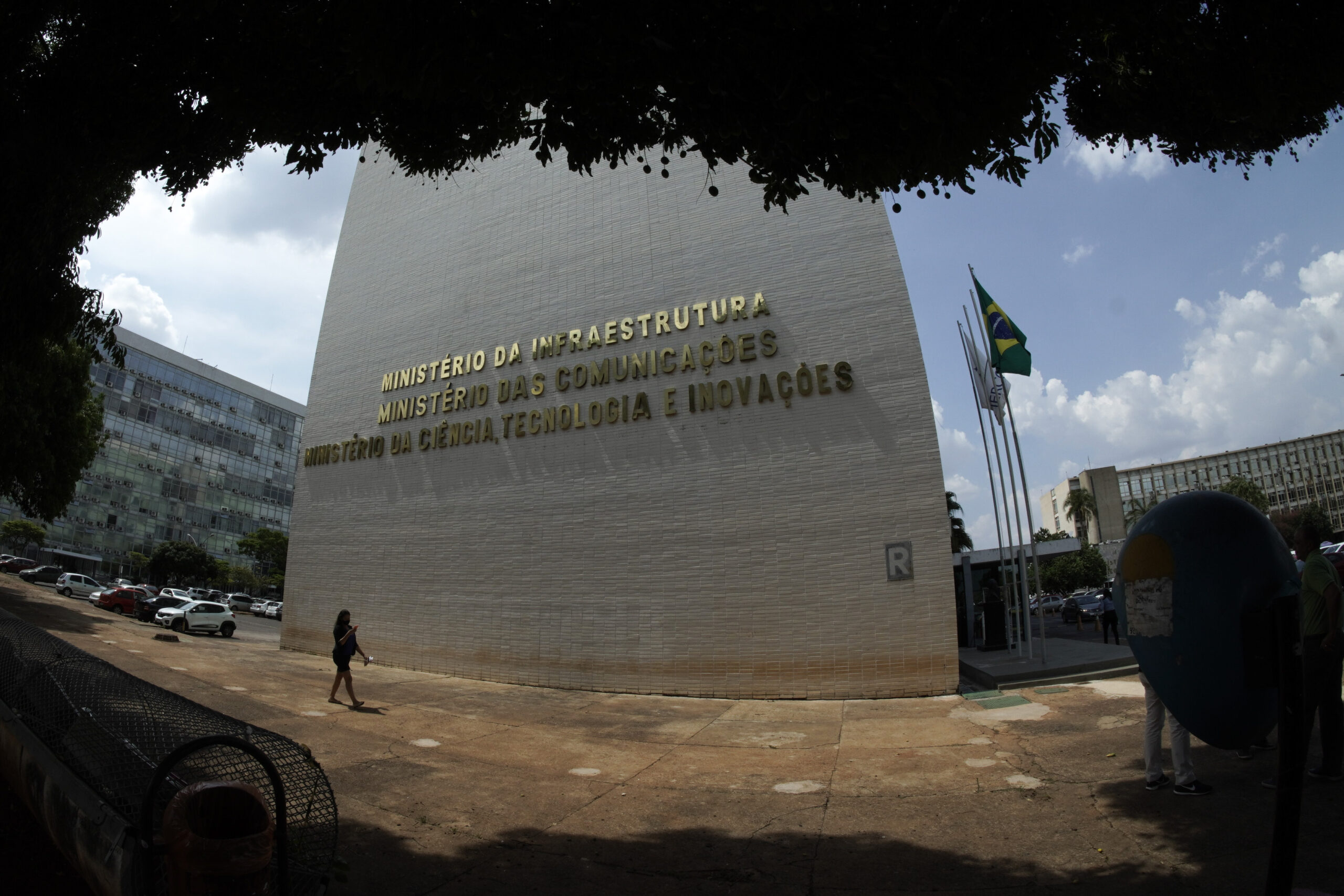 Esplanada dos Ministérios em Brasília, sede do Ministério da Saúde