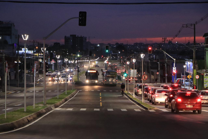 Transporte público metropolitano de Curitiba em imagem usada pelo Busão Curitiba para notícia sobre participação da Amep.