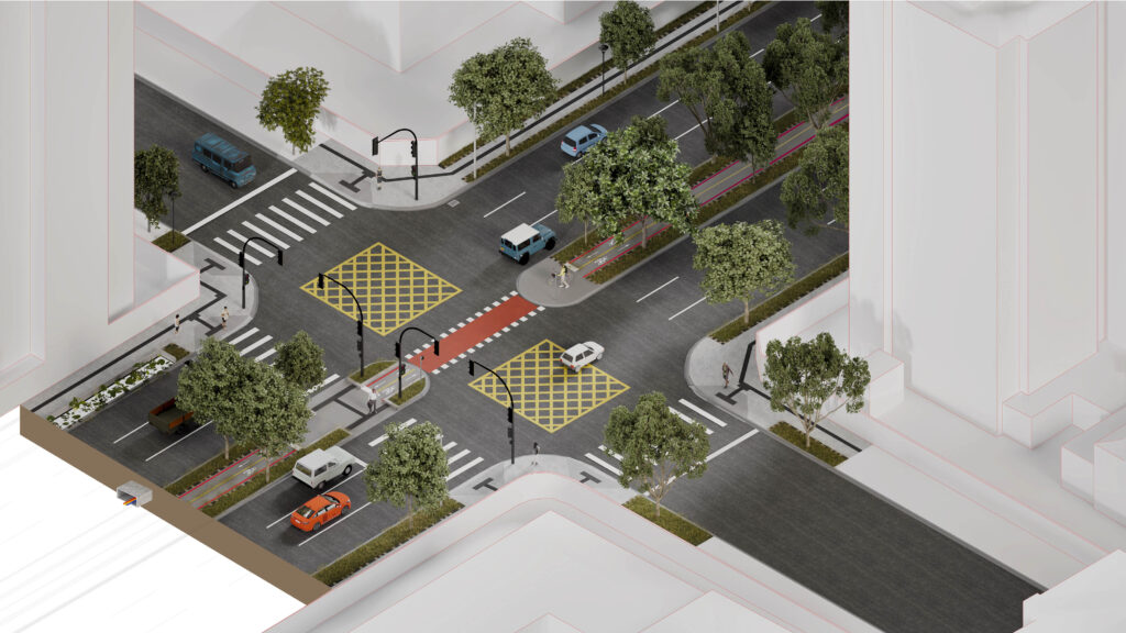 00573786 1 Revitalização da Visconde de Guarapuava avança e projeto prevê ciclovia, jardins de chuva e fiação subterrânea