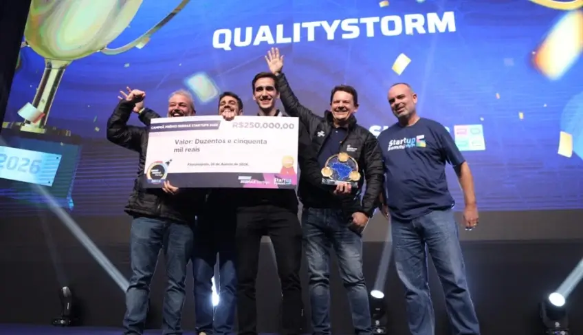 QualityStorm vencedora Premio Startups Sebrae p24669 thumb resized Notícias de Curitiba e do Paraná | Busão Curitiba